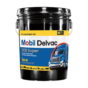 Mobil MO01305P 5 Gallon 15W40 Super Diesel Engine Oil(122491)