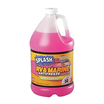 Splash RV/Marine Antifreeze, -50 Point Freezing, Plastic Bottle, 1 Gal(619526)