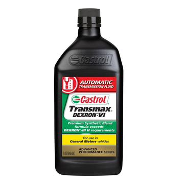 Castrol Transmax Dexron VI Mercon LV Automatic Transmission Fluid, 1 Quart (Pack of 6)(15B1A0)