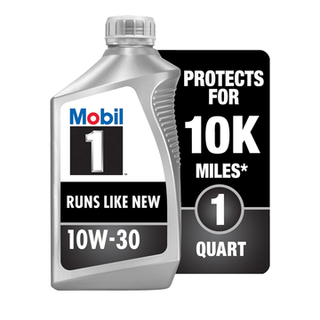 Mobil 1 Advanced Full Synthetic Motor Oil 10W-30, 1 Quart (Pack of 6)(122319)