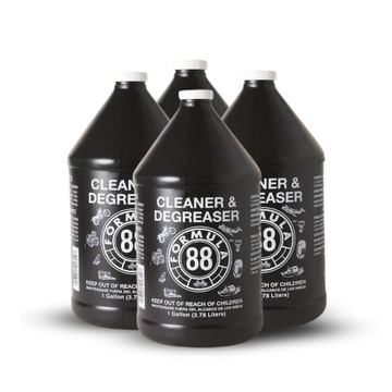 Formula 88 Cleaner & Degreaser | Multi Surface Car & Marine Cleaner for Interior, Exterior | Removes Grease & Grime Residue on Metal, Plastic, Cloth, Vinyl, Carpet (4-Gallons)(04312)