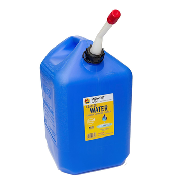 Midwest Can Company 6 Gal Blue Wtr Can 6700