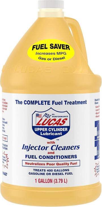 Lucas Oil 10013 Upper Cylinder Lubricant Fuel Treatment -1 GAL (Pack of 4)