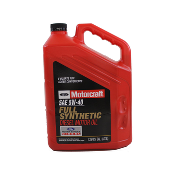 Motorcraft Ford SAE 5W-40 Full Synthetic Diesel Motor Oil 1.25 GAL(XO5W405Q3SD)