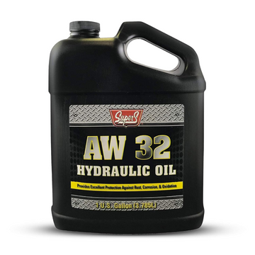 Super S Anti-Wear AW32 Hydraulic Oil for Log & Wood Splitters, Gear & Compressor Oil- Rust & Corrosion Protection- 1 Gallon(SUS36-3)