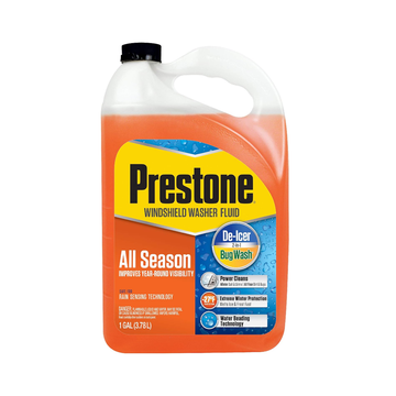 Prestone AS658 Deluxe 2-in-1 Windshield Washer Fluid, 1 Gallon