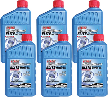 CAM2 BLUE BLOOD ELITE 5W-40 SP Full Synthetic Engine Oil quart (Pack of 6)(80565-38206)