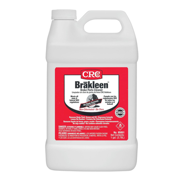 CRC Brakleen Non-Chlorinated Brake Parts Cleaner - 50 State Formula, 05051, 1 Gal(05051)