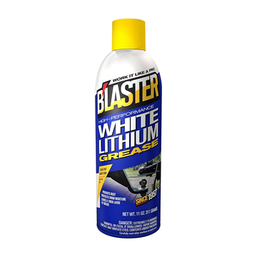 B'laster 16-LG-12PK High-Performance White Lithium Grease - 11-Ounces - Case of 12