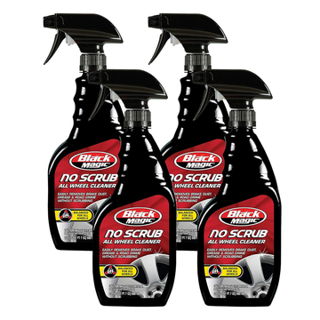 Black Magic BM41023W-4PK No Scrub All Wheel Cleaner, 23 oz. (Pack of 4)