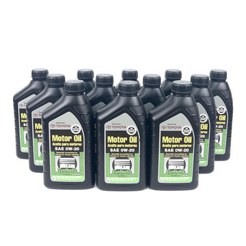 Toyota Full Synthetic 0W-20 Oil 1 qt (Case of 12)(00279-0WQTE)