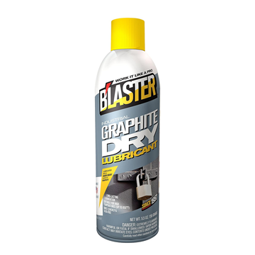 B'laster 8-GS-12PK Industrial Graphite Dry Lubricant - 5.5-Ounces - Case of 12