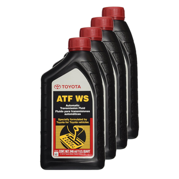 Toyota 00289-ATFWS Lexus & Automatic Transmission Fluid WS ATF World Standard (Pack of 4)(00289-ATFWS)