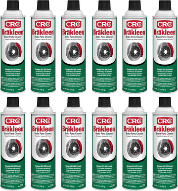 CRC (05084-12PK) Brakleen Non-Chlorinated Brake Parts Cleaner - 14 oz., (Pack of 12)