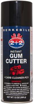 Berkebile 2+2 Instant Gum Cutter Carburetor Cleaner 13 oz (B101)