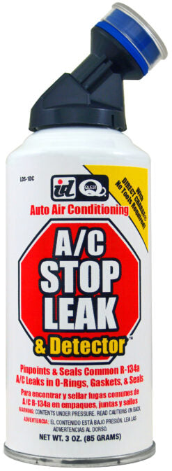 Interdynamics DirectCharge R-134a Leak Sealer and Detector, 3 oz (LDS-1DC)