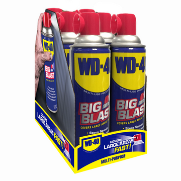 WD-40 Original Formula, Multi-Use Product with Big-Blast Spray, 18 OZ (12-Pack)(49009)