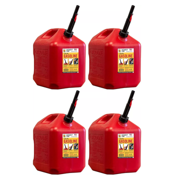 Midwest Can Company Gas Can Fuel Container Jug (4 PACK)(5610MID)